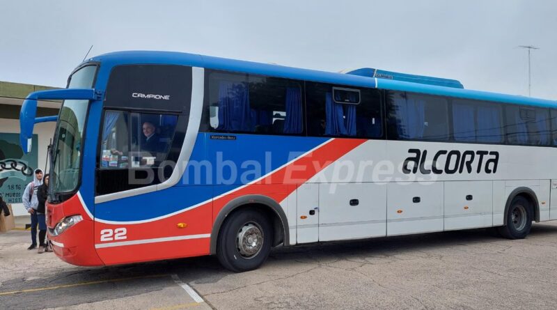 Ómnibus de Central Alcorta: horarios en Bombal.