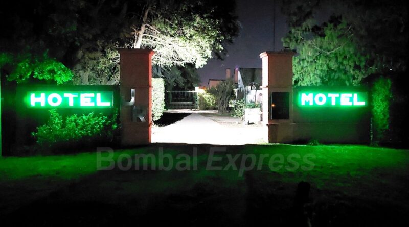 El Motel en que falleció la jefa de la comisaría de Melincué.