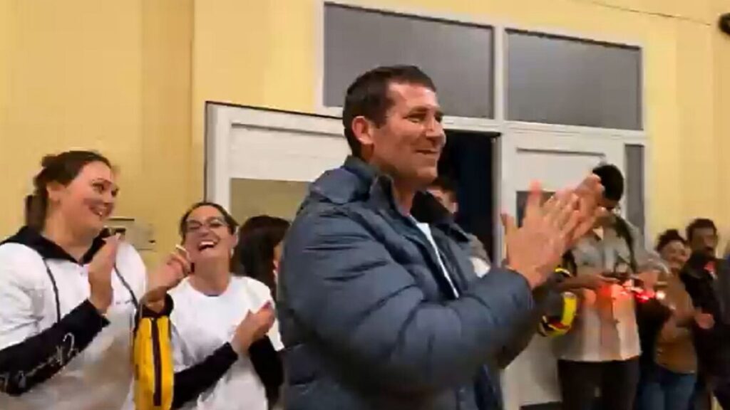 Gente acompañando: a Gabbi, que ganó en Bombal.