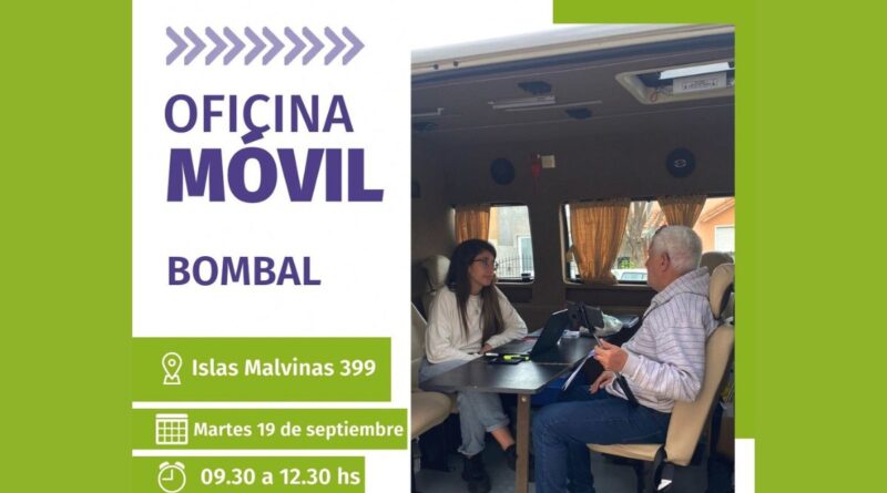 Oficina Móvil de la Defensoría del Pueblo, en Bombal