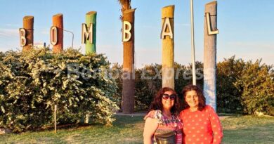 Graciela y Catalina, de Bombal, en el Bosque del Centenario.