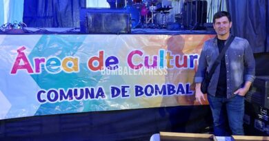 Luciano Biondi del Área de Cultura de la Comuna de Bombal.