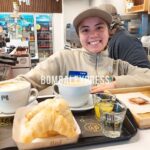 Dani, detrás del mostrador de la YPF de Bombal.