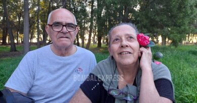 Marcela y Jorge, durante una tarde campestre, en un agradable bosque.