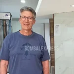 Edgardo en Lonac Materiales, el local del emprendimiento familiar.