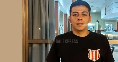 Brian Vera, en su trabajo en el Bombal Juniors Club.